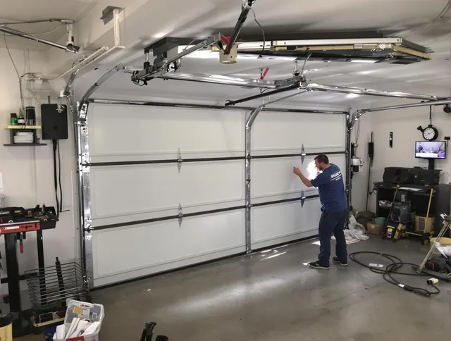 Professional garage door repair service by Valley Falls Garage Door Repair in Valley Falls