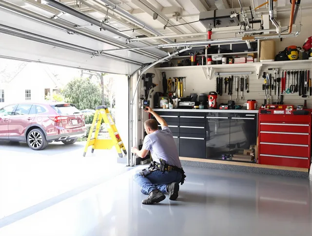 Local garage door repair service by Valley Falls Garage Door Repair in Valley Falls