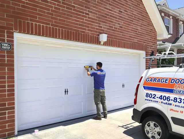 Local garage door repair service by Valley Falls Garage Door Repair in Valley Falls